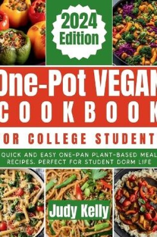 Cover of One-Pot Vegan Cookbook for College Students