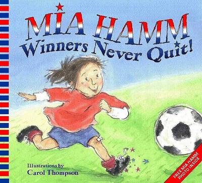 Book cover for Winners Never Quit