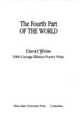 Cover of The Fourth Part of the World