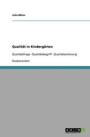 Cover of Qualitat in Kindergarten