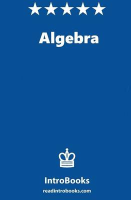 Book cover for Algebra