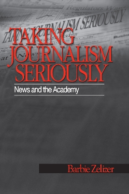 Book cover for Taking Journalism Seriously