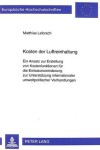 Book cover for Kosten Der Luftreinhaltung