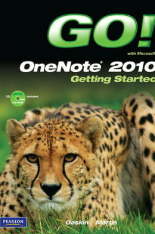 Cover of GO! with Microsoft OneNote 2010 Getting Started