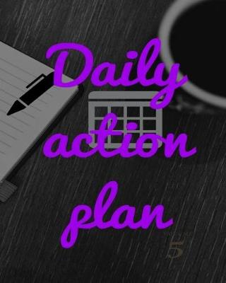 Book cover for Daily action plan