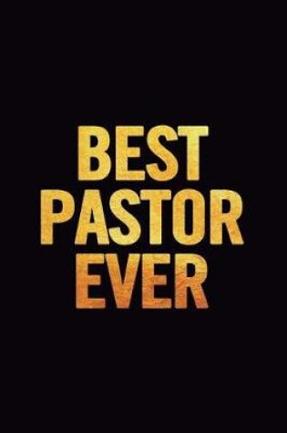 Cover of Best Pastor Ever