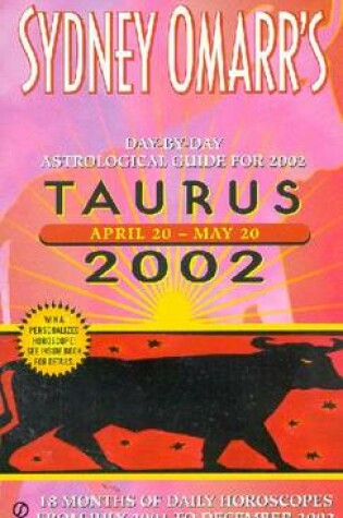 Cover of Sydney Omarr's Taurus 2002