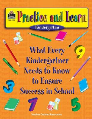 Book cover for Practice and Learn (Kindergarten)