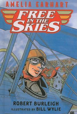 Book cover for Amelia Earhart Free in the Skies