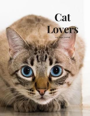 Book cover for Cat Lovers 100 page Journal