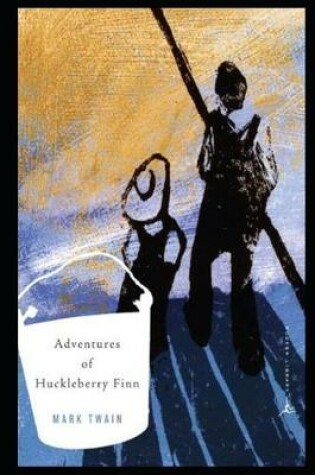 Cover of The Adventures of Huckleberry By Mark Twain Annotated Version