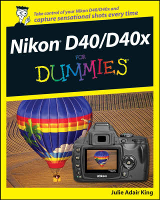 Book cover for Nikon D40/D40x For Dummies