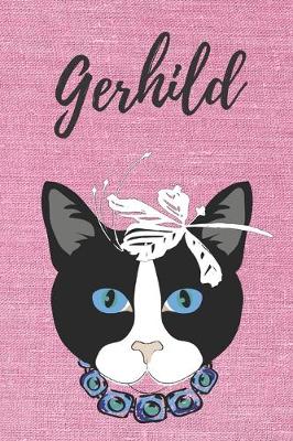 Book cover for personalisiertes Notizbuch Katze / Notizheft / Journal / Malbuch / Tagebuch / Kritzelbuch / DIN A5 / Geschenk Gerhild