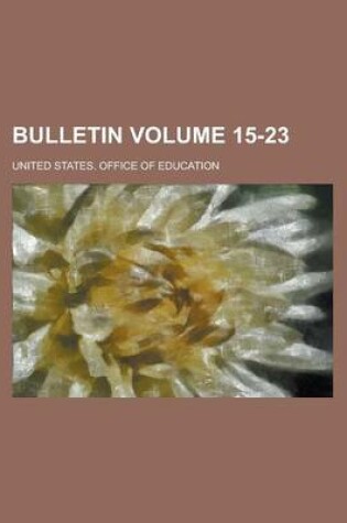 Cover of Bulletin Volume 15-23