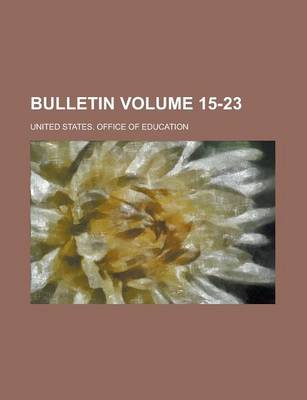 Book cover for Bulletin Volume 15-23