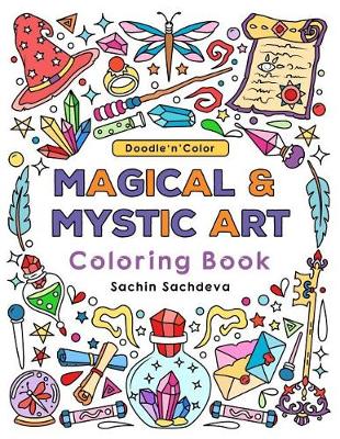 Book cover for Doodle N Color Magical & Mystic Art