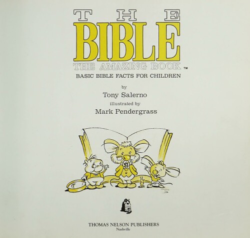 Book cover for Basic Bible Facts for Children