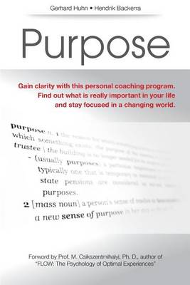 Book cover for Purpose