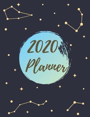 Book cover for 2020 Planner Star Moon