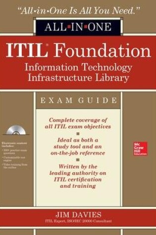 Cover of ITIL Foundation All-in-One Exam Guide