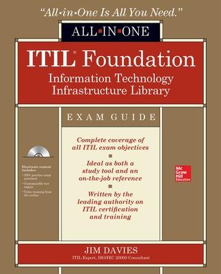 Book cover for ITIL Foundation All-in-One Exam Guide