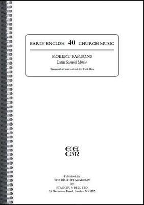 Book cover for Early English Church Music