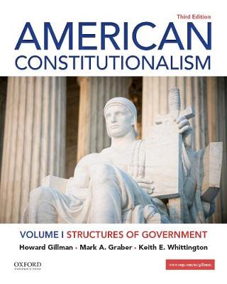 Book cover for American Constitutionalism Volume I