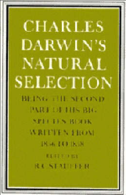 Book cover for Charles Darwin's Natural Selection