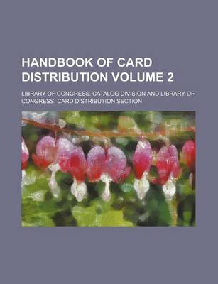 Book cover for Handbook of Card Distribution Volume 2