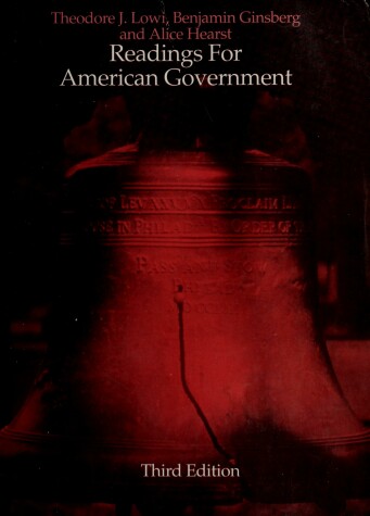 Book cover for American Government Readings