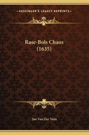 Cover of Rase-Bols Chaos (1635)