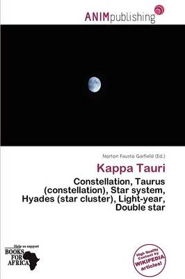 Cover of Kappa Tauri