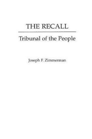 Cover of The Recall