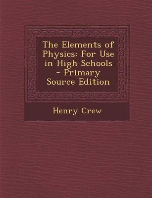 Book cover for The Elements of Physics