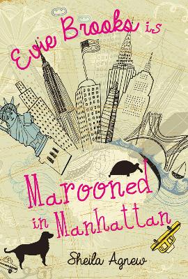 Book cover for Evie Brooks is Marooned in Manhattan