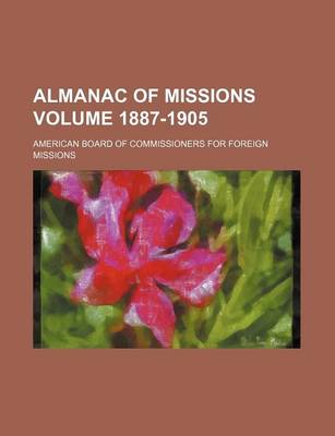 Book cover for Almanac of Missions Volume 1887-1905