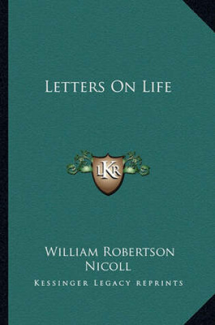 Cover of Letters on Life Letters on Life