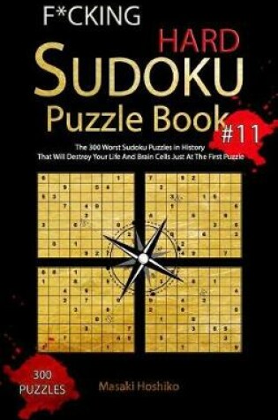 Cover of F*cking Hard Sudoku Puzzle Book #11