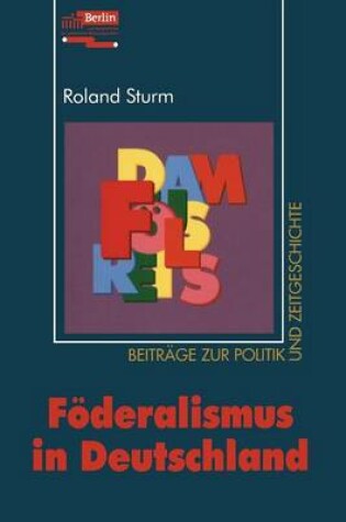 Cover of Föderalismus in Deutschland