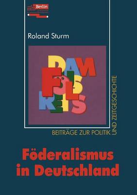 Cover of Föderalismus in Deutschland