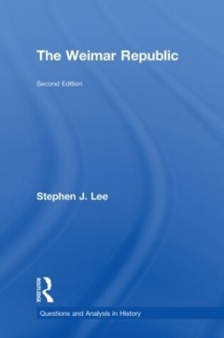 Cover of The Weimar Republic