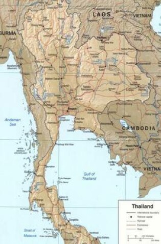 Cover of Relief Map of Thailand