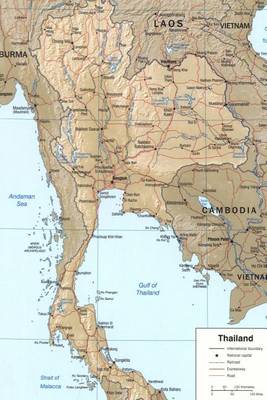 Book cover for Relief Map of Thailand