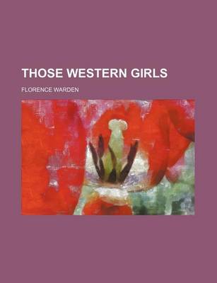 Book cover for Those Western Girls