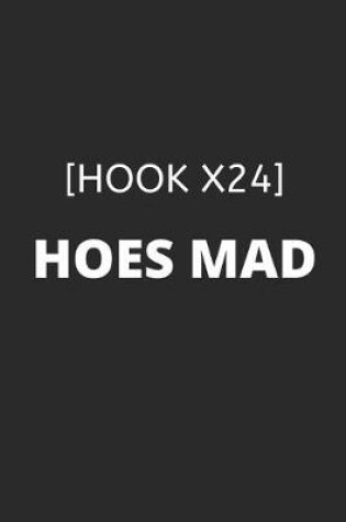 Cover of Hoes Mad [Hook x24] - Meme Cover College-Ruled Notebook Gag Gift For Friends Or Personal Use