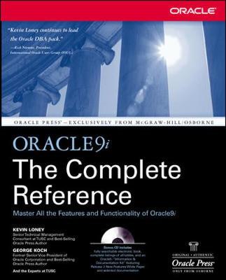Cover of Oracle9i The Complete Reference
