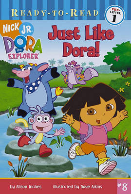 Book cover for Just Like Dora!