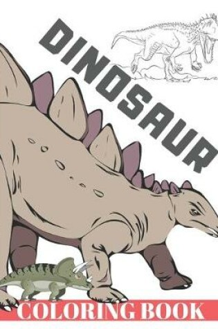 Cover of Dinosaur Coloring Book