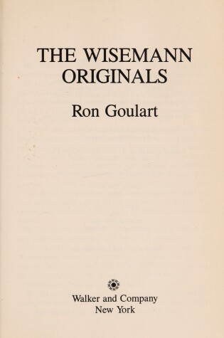 Cover of The Wisemann Originals