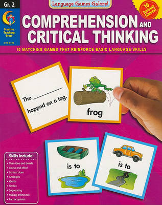 Cover of Comprehension and Critical Thinking, Grade 2